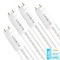 Luxrite T8 LED Tube Light Bulbs 18W (32W Equivalent) 3 CCT Selectable 2340LM Type A+B G13 Base 4-Pack LR34236-4PK - alternate 1
